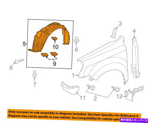 Fender Liner Splash HONDA OEM 12-15pCbgEtgtF_[Ci[XvbVV[hE74101SZAA50 HONDA OEM 12-15 Pilot-Front Fender Liner Splash Shield Right 74101SZAA50