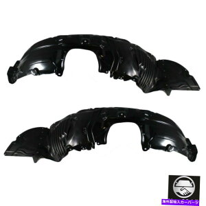 Fender Liner Splash 2tghCo[ȃyA̐VXvbVV[Ŷ߂Ƀ}c_3Zbg New Splash Shields For Mazda 3 Set Of 2 Front Driver & Passenger Pair