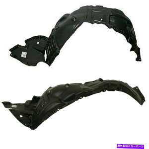 Fender Liner Splash 2tgCi[tF_[XvbVV[hCi[LHRHTCh̐VZbǵANTXIS FɓK܂ New Set of 2 Front Inner Fender Splash Shield Liner LH & RH Side Fits Lexus 