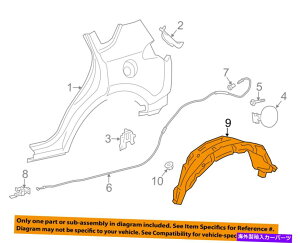 Fender Liner Splash TOYOTA OEM 13-14 RAV4AtF_[Ci[XvbVV[h6563842010 TOYOTA OEM 13-14 RAV4 Rear-Fender Liner Splash Shield Left 6563842010
