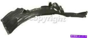 Fender Liner Splash 2000-2006z_ECTCg̃tghCo[TChXvbVV[htF_[Ci[ Front Driver Side Left Splash Shield Fender Liner for 2000-2006 Honda Insight