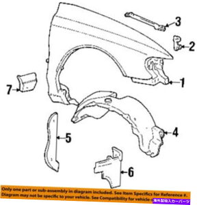 Fender Liner Splash J[FORD OEMR`l^EtgtF_[Ci[XvbVV[hEF8OZ16102AA Lincoln FORD OEM Continental-Front Fender Liner Splash Shield Right F8OZ16102AA