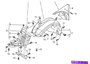 Fender Liner Splash AEfBRS3 1113 OEMtF_[Ci[XvbVK[h8P0821171Htg Audi RS3 11 - 13 OEM Fender Liner Splash Guard 8P0821171H Front Left GENUINE