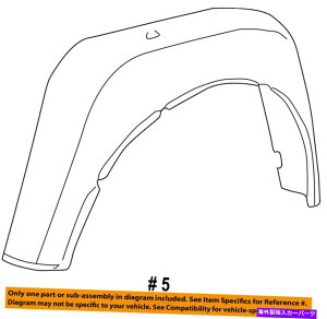 Fender Liner Splash FORD OEM 97����03 F-150�x�b�h-���A�t�F���_�[���C�i�[�X�v���b�V���V�[���h��F65Z8327887AF FORD OEM 97-03 F-150 Bed-Rear-Fender Liner Splash Shield Left F65Z8327887AF �y���s�A���i�z