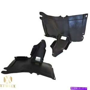 Fender Liner Splash 05-10tHNX[QWFb^̂߂ɍ+ETChtF_[Ci[XvbVV[hyAZbg Left+Right Side Fender Liner Splash Shield Pair Set For 05-10 Volkswagen Jetta