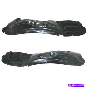 Fender Liner Splash �_�b�W�E�W���[�j�[�X�v���b�V���K�[�h/�t�F���_�[���C�i�[2009-2020 LH��RH�y�A/�Z�b�g�t�����g�p For Dodge Journey Splash Guard / Fender Liner 2009-2020 LH and RH Pair/Set Front �y���s�A���i�z