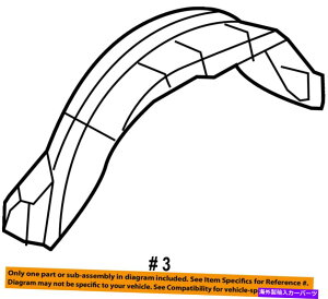 Fender Liner Splash �W�[�v�N���C�X���[OEM 8��12�����o�e�B���A�t�F���_�[���C�i�[�X�v���b�V���V�[���h�E55157412AB Jeep CHRYSLER OEM 08-12 Liberty Rear-Fender Liner Splash Shield Right 55157412AB �y���s�A���i�z