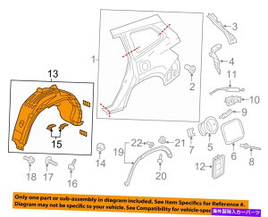 Fender Liner Splash HONDA OEM 2016pCbgAtF_[Ci[XvbVV[hE74551TG7A00 HONDA OEM 2016 Pilot Rear-Fender Liner Splash Shield Right 74551TG7A00