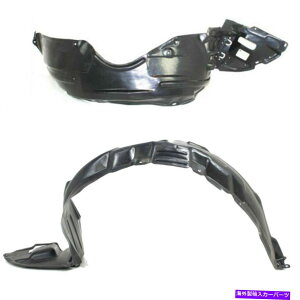 Fender Liner Splash 2 LHRHTChtgCi[tF_[XvbVV[hCi[̐VZbǵAZJɓK܂ New Set of 2 LH & RH Side Front Inner Fender Splash Shield Liner Fits Celica