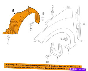 Fender Liner Splash HYUNDAI OEM 13-14GgGT-tgtF_[Ci[XvbVV[h86811A5000 HYUNDAI OEM 13-14 Elantra GT-Front Fender Liner Splash Shield Left 86811A5000