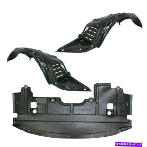 Fender Liner Splash �t�����g��LH = RH�t�F���_�[���C�i�[�G���W���X�v���b�V���V�[���h�J�o�[�̂��߂ɓ��Y�}�L�V�}9��14�� Front & LH=RH Fender Liner Engine Splash Shield Cover For Nissan Maxima 09-14 �y���s�A���i
