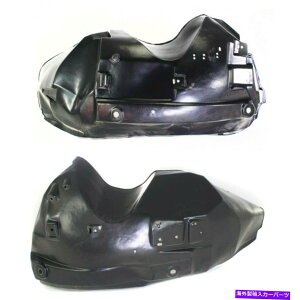 Fender Liner Splash 22003N2011NJ[E^EJ[tgẼTChZbgp̃XvbVV[h Splash Shield For 2003-2011 Lincoln Town Car Front Left & Right Side Set of 2