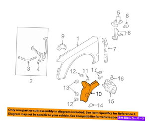 Fender Liner Splash AEfBOEM 04-10 A8NgEtgtF_[Ci[XvbVV[hE4E0821172P AUDI OEM 04-10 A8 Quattro-Front Fender Liner Splash Shield Right 4E0821172P