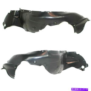 Fender Liner Splash 2tgCi[tF_[XvbVV[hCi[LHRHTCh̐VZbǵA}c_6tBbg New Set of 2 Front Inner Fender Splash Shield Liner LH & RH Side Fits Mazda 6