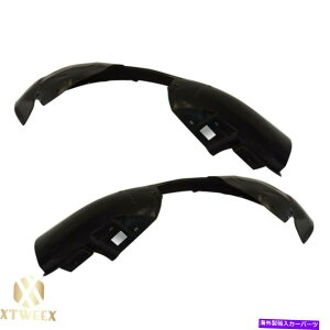 Fender Liner Splash tgtF_[+XvbVV[ĥ߂816OhLo^EJg[V Front Left Fender+Splash Shield For 08-16 Grand Caravan Town & Country New
