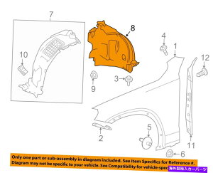 Fender Liner Splash MERCEDES OEM 16-18 GLC300-AtF_[Ci[XvbVV[hE2536910403 MERCEDES OEM 16-18 GLC300-Rear Fender Liner Splash Shield Right 2536910403
