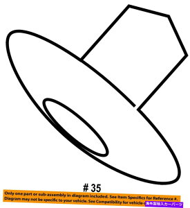 Fender Liner Splash FORD OEM-�t�F���_�[���C�i�[�X�v���b�V���V�[���h���e�[�iN806113S FORD OEM-Fender Liner Splash Shield Retainer N806113S �y���s�A���i�z