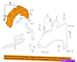 Fender Liner Splash FORD OEM 13-16 C-�}�b�N�X�E�t�����g�t�F���_�[���C�i�[�X�v���b�V���V�[���h�EDM5Z16102A FORD OEM 13-16 C-Max-Front Fender Liner Splash Shield Right DM5Z16102A �y���s�A���i�z