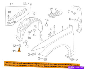 Fender Liner Splash FORD OEM-�t�F���_�[���C�i�[�X�v���b�V���V�[���h�l�WW716195S450B FORD OEM-Fender Liner Splash Shield Screw W716195S450B �y���s�A���i�z