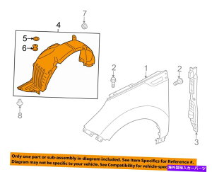 Fender Liner Splash KIA OEM 2014\EEtgtF_[Ci[XvbVV[h86811B2000 KIA OEM 2014 Soul-Front Fender Liner Splash Shield Left 86811B2000