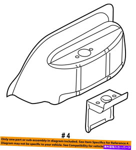 Fender Liner Splash CHRYSLER OEMNI[^[plAtF_[Ci[XvbVV[hE5019534AE CHRYSLER OEM Quarter Panel Rear-Fender Liner Splash Shield Right 5019534AE