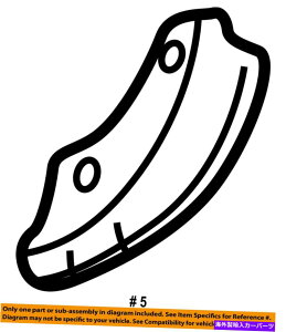 Fender Liner Splash NCX[OEMtgtF_[Ci[XvbVV[hplJo[E4805498AC CHRYSLER OEM Front Fender-Liner Splash Shield Panel Cover Right 4805498AC