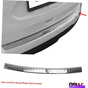 Cover Rear Trunk ͂߂Y[O2014-2016N[Aop[K[hgNVJo[S.Steel Fits Nissan Rogue 2014-2016 Chrome Rear Bumper Guard Trunk Sill Cover S.Steel