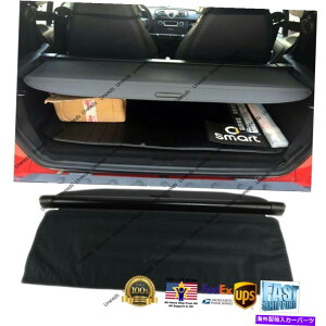 Cover Rear Trunk 08-15 SMART FortwoREAR TRUNK BLACK OE STYLEgN^uCARGOJo[ɃtBbg Fit For 08-15 SMART Fortwo REAR TRUNK BLACK OE STYLE RETRACTABLE CARGO COVER