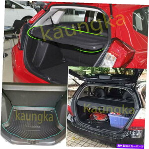 Cover Rear Trunk AgNJ[SJo[VF[h/J[SCi[tA}bg2007-2020z_tBbgWŶ߂ Rear Trunk Cargo Cover Shade/Cargo Liner Floor Mats For 2007-2020 Honda Fit Jazz
