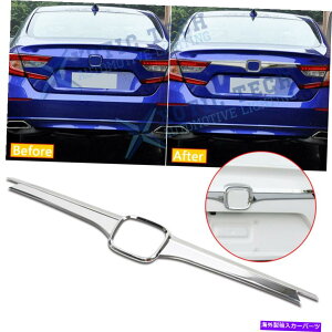 Cover Rear Trunk N[AgNbh`Jo[gANZT[ɂĂ̓z_AR[h2018N2020N Chrome Rear Trunk Lid Molding Cover Trim Accessories For Honda Accord 2018-2020