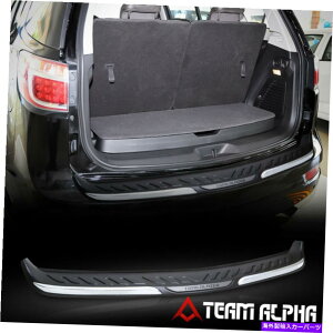 Cover Rear Trunk �͂߂���2013-2017�g���C���u���C�U�[[�N���[���g����]�o���p�[�v���e�N�^�[�g�����N�V���X�J�b�t�J�o�[ Fits 2013-2017 Trailblazer [Chrome Trim] Bumper Protector Trunk Sill Scuff Cover �y���s�A��