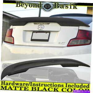 Cover Rear Trunk 2011 2012 2013 2014 2015 2016�T�C�I��tC��MATTE BLACK�t�@�N�g���[�X�^�C���X�|�C���[ For 2011 2012 2013 2014 2015 2016 Scion tC MATTE BLACK Factory Style Spoiler �y���s�A���i�z