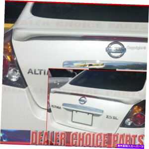 Cover Rear Trunk 2007 2008 2009�N����2012�NNISSAN ALTIMA 4DR�t�@�N�g���[�X�^�C���X�|�C���[/ LED�h������Ă��Ȃ���w For 2007 2008 2009-2012 NISSAN ALTIMA 4dr Factory Style Spoiler w/LED UNPAINTED �y���s�A���i�z