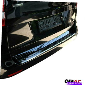 Cover Rear Trunk はめあいメルセデスメトリス2016-2021クロームリアバンパーガードトランクシルカバーS.Steel Fits Mercedes Metris 2016-2021 Chrome Rear Bumper Guard Trunk Sill Cover S.Steel