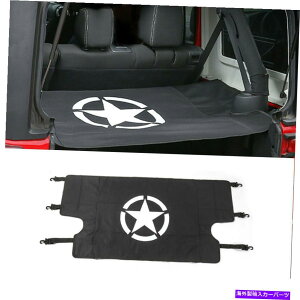 Cover Rear Trunk 2007-2018�W�[�v�����O���[JK 4�h�A�p�i�C�������A�g�����N�V�F�[�h�J�[�S�J�o�[�V�[���h Nylon Rear Trunk Shade Cargo Cover Shield For 2007-2018 Jeep Wrangler JK 4 Door �y���s�A���i�z