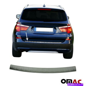 Cover Rear Trunk �͂߂���BMW X3 F25�́A2010�N����2017�N�_�[�N�N���[�����A�o���p�[�g�����N�V���J�o�[�K�[�hS.Steel Fits BMW X3 F25 2010-2017 Dark Chrome Rear Bumper Trunk Sill Cover Guard S.Steel �y���s�A���i�z