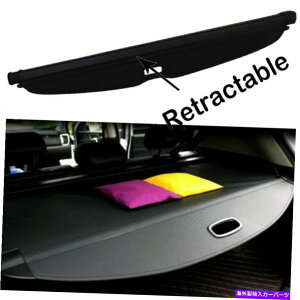 Cover Rear Trunk 2010-2020g^4i[̂߂ɉݕJo[ZLeBAgNubNVF[hVFt Cargo Cover Security Rear Trunk Black Shade Shelf For 2010-2020 Toyota 4Runner