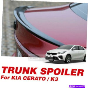 Cover Rear Trunk ���A�g�����N���b�h�X�|�C���[���b�v�J�o�[�u���b�N�J���[��KIA 2019�t�H���e�Z���[�gK3�Z�_�� Rear Trunk Lip Lid Spoiler Cover Black Color For KIA 2019 Forte Cerato K3 Sedan �y���s�A���i�z