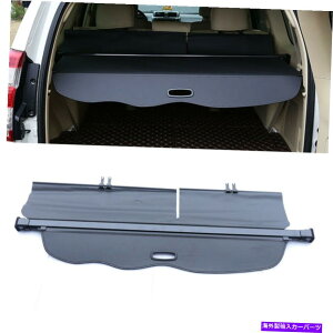 Cover Rear Trunk 10-19�g���^�E�����h�N���[�U�[�v���h�u���b�N�p���A�J�[�S�J�o�[�g�����N�Z�L�����e�B�V�[���h Rear Cargo Cover Trunk Security Shield for 10-19 Toyota Land Cruiser Prado Black �y���s�A���i�z