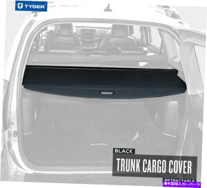 Cover Rear Trunk ^CK[ubNgN^uAgNוV[hJo[tBbg612g^RAV4 TYGER Black Retractable Rear Trunk Luggage Cover Shield Fit 06-12 Toyota Rav4