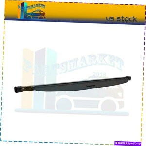 Cover Rear Trunk ブラックリトラクタブルリアトランクカーゴトノカバーはスバルXV Crosstrekに適合13-15 Black Retractable Rear Trunk Cargo Tonneau Cover Fits Subaru XV Crosstrek 13-15