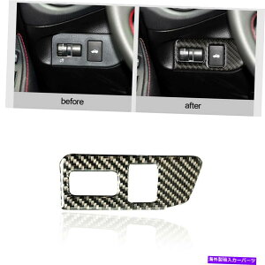 Cover Rear Trunk J[{t@Co[AgÑXCb`{^Jo[ɃXoBRZg^86 2013N2017N Carbon Fiber Rear Trunk Switch Button Cover For Subaru BRZ Toyota 86 2013-2017