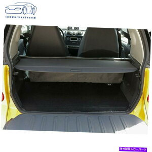 Cover Rear Trunk 2007-2014X}[gFortwoōgN^uAݕ̃ZLeBgNJo[ Black Retractable Rear Cargo Security Trunk Cover For 2007-2014 Smart Fortwo
