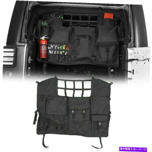 Cover Rear Trunk ���A�V�[�g�J�o�[�g�����N�c�[����ÃJ�[�S�l�b�g�̃W�[�v�����O���[JK 7��21��JK JL Rear Seat Cover Trunk Tool Organizers Cargo Net For Jeep Wrangler JK 07-21 JK JL �y���s�A���i�z
