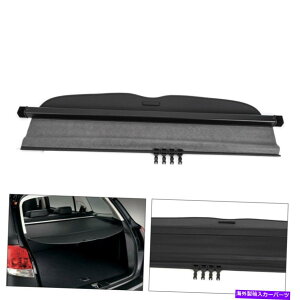 Cover Rear Trunk XotHX^[201318̂߂ɃubNgN^uJ[SJo[ZLeBgN̏ Black Retractable Cargo Cover Security Trunk Shield For SubAru Forester 2013-18
