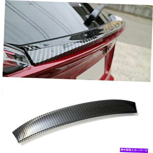 Cover Rear Trunk J[{t@Co[X^CAgNX|C[ECOJo[gg^C-HR 2016-2020 Carbon Fiber Style Rear Trunk Wing Spoiler Cover Trim For Toyota C-HR 2016-2020