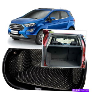Cover Rear Trunk ubNAgNJo[J[S}bgV[gtAveN^[tH[hEcosport 13-18 Black Rear Trunk Cover Cargo Mats Seat&Floor Protector For Ford Ecosport 13-18