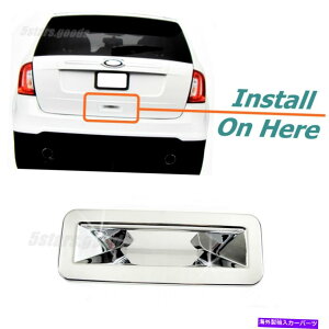 Cover Rear Trunk 2008-2014�t�H�[�h�G�b�W�p�A�N�Z�T���[�N���[�����A�g�����N�h�A�n���h���{�E���J�o�[�g���� Accessory Chrome Rear Trunk Door Handle Bowl Cover Trim For 2008-2014 Ford Edge �y���s�A���i�z