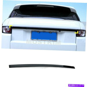 Cover Rear Trunk ubN㕔hAAgNbhJo[ĝ߂ɁAh[o[h[o[EW[o[CH[Ni12-18j Black Rear Door Trunk Lid Cover Trim For Land Rover Range Rover E