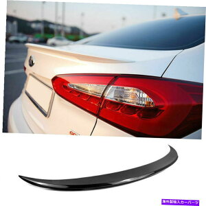 Cover Rear Trunk ���A�g�����N���b�h�X�|�C���[���b�v�J�o�[��KIA 2013�N����2018�N�t�H���e�Z���[�gK3�Z�_���̂��߂ɕ`���� Rear Trunk Lip Lid Spoiler Cover PAINTED For KIA 2013-2018 Forte Cerato K3 Sedan �y���s�A